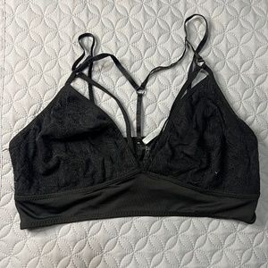 Black Lace Bralette - 1X - Charolette Russe